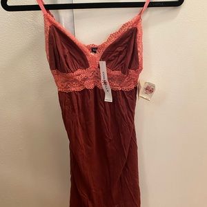 COSABELLA Ever 2 tone Babydoll Chestnut/frambois